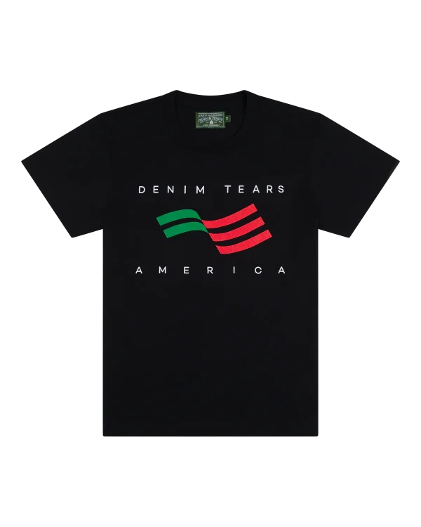 Denim Tears America Sportswear Tee Black