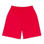 Denim University Sweat Shorts Red