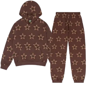 Every Tear Is A Star Tracksuit Brown